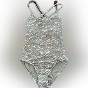 Carve Designs One-Piece Swimsuit size Small. Strappy cross back. Backless drop